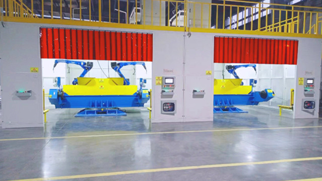 焊接機(jī)器人工作站